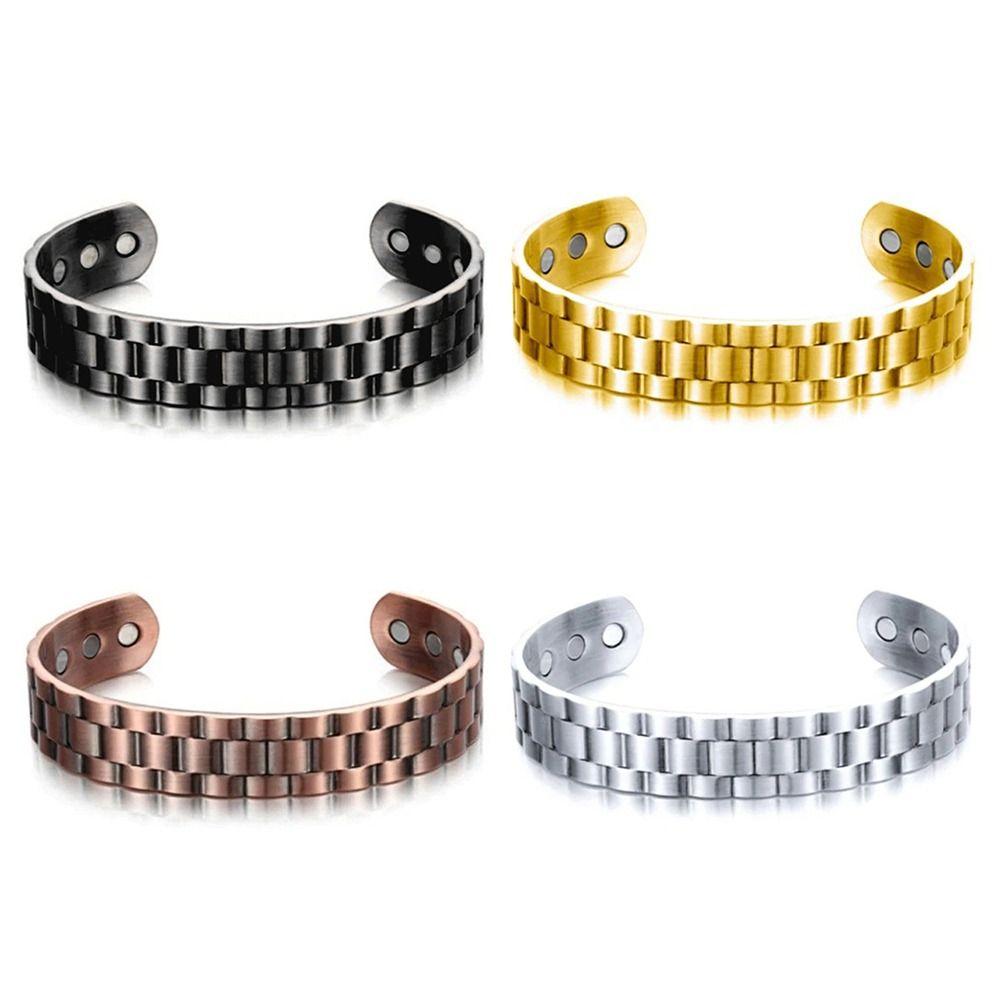 Daily Therapy Bracelet for Men Adjustable for Men Sugar Control Wristband Diabetes Relief Bracelet Magnetic Therapy Bracelet