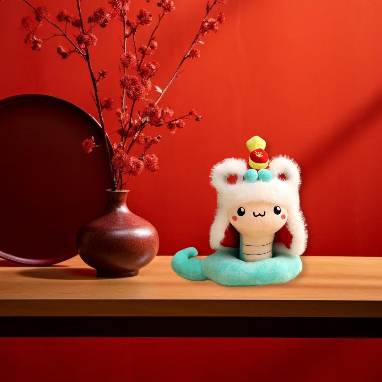 

Китайская плюшевая игрушка «Змея» зелёный