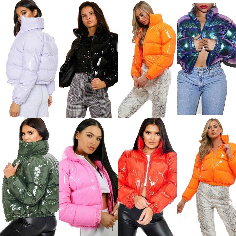 2022 Women's Shiny Down Cotton Bread Coat - New Style Jacket