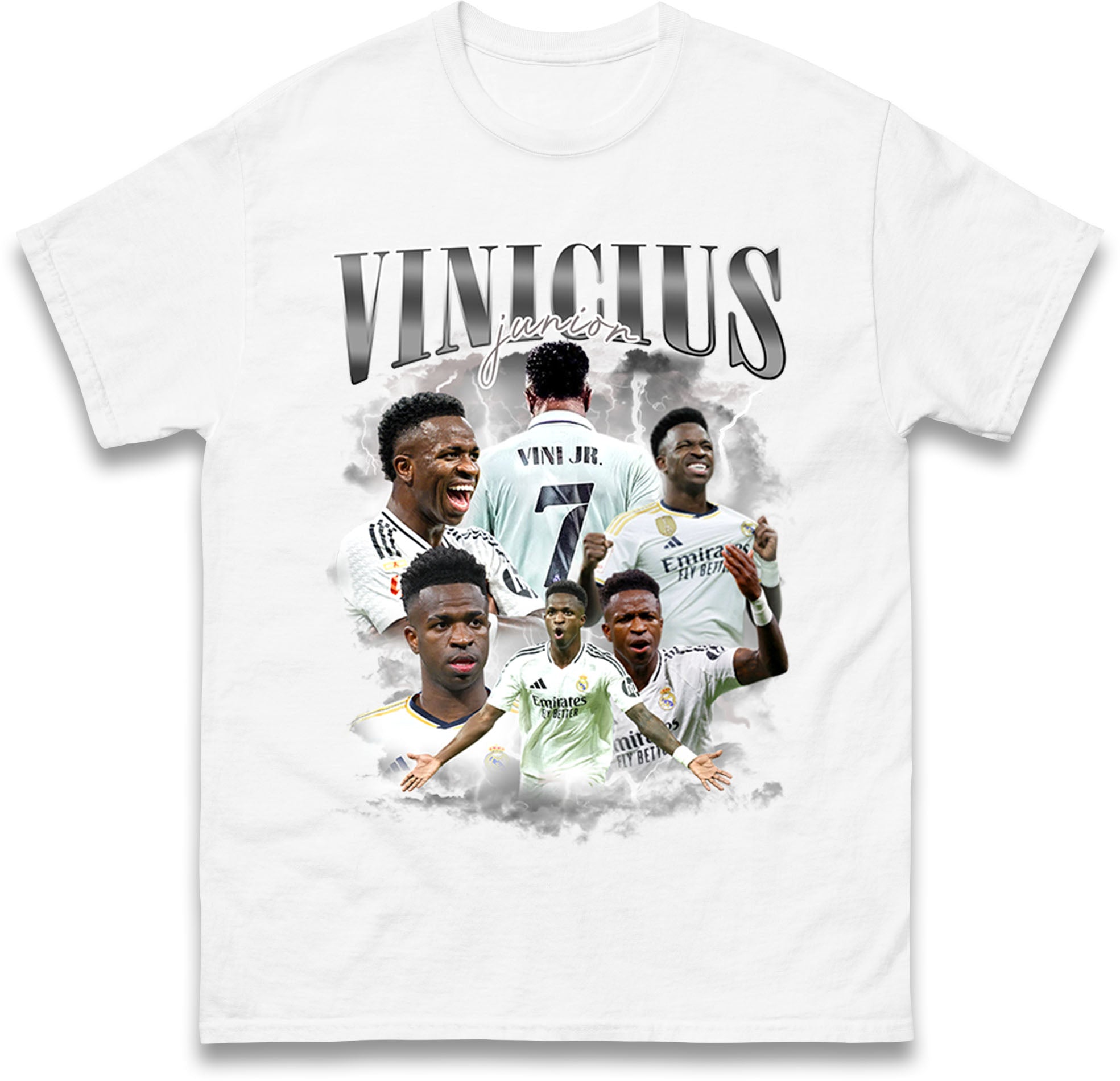 Vinicius Junior Bootleg Mens T Shirt Womens Tops Tees S
