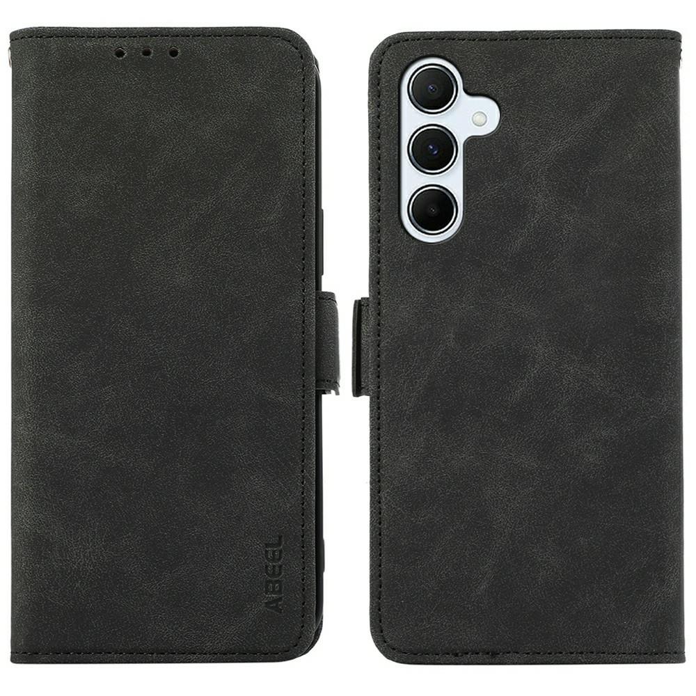 ABEEL For Samsung Galaxy A17 5G/A17 4G/A26 5G Case PU Leather Folio Stand View RFID Blocking Phone Cover