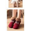 Winter Fleece Lined Floor Socks Adult Non Slip Warm Thick Knitted Indoor Slipper Socks