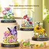 Non-Toxic Insect Immortal Flower Garden Building Blocks Toys With Display Cover Sunflower Mini Bricks Block Toy Kids Children'S Day Gifts
