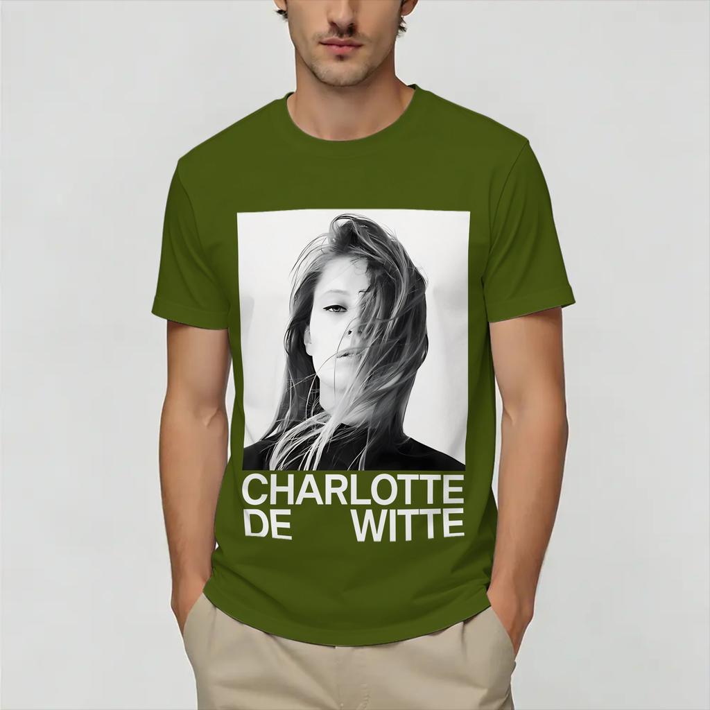Unisexs Charlotte De Witte T Shirts 100 Cotton Clothing Awesome Short Sleeve O Neck Tee Shirt Summer TShirts