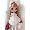 rakulifey Blythe Clothes One Piece Neo Blythe Costume Set 3 Piece Set (Light Pink)