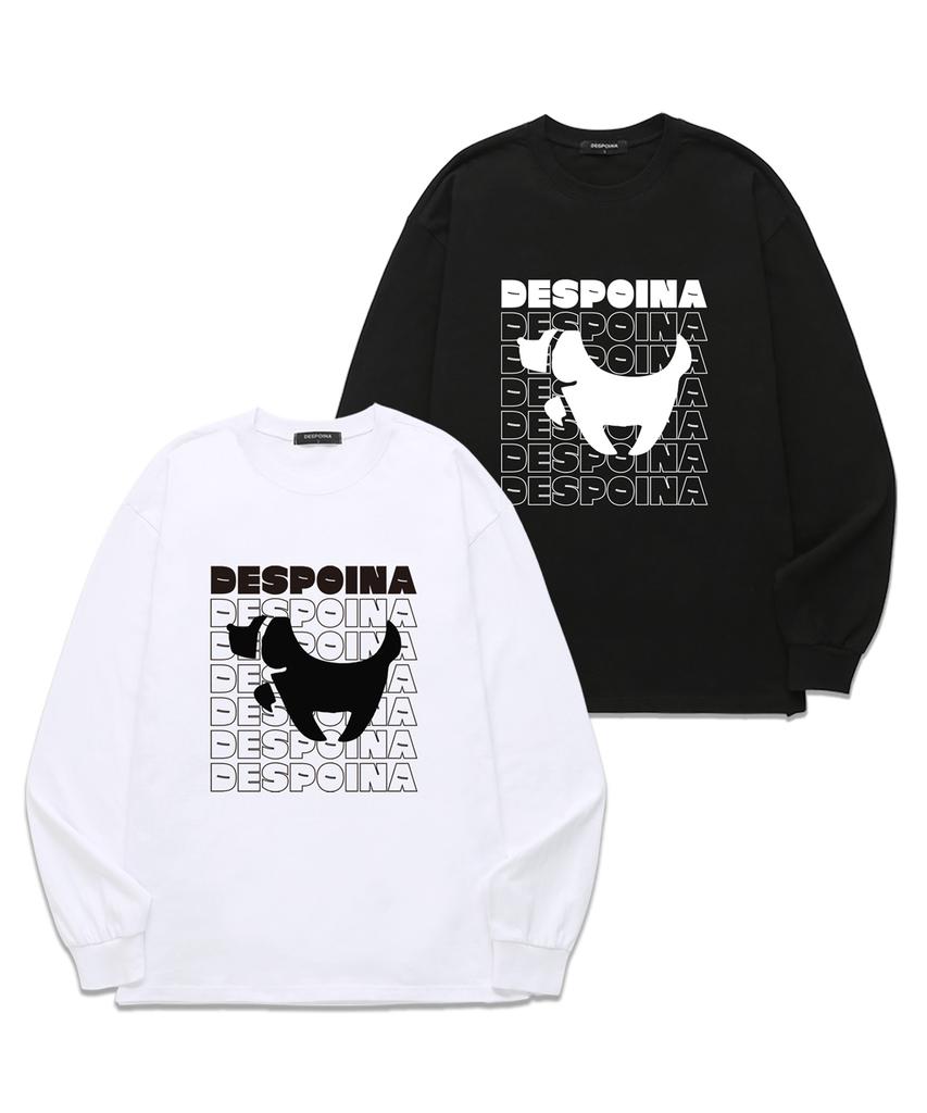 Ujeu Dog Typo Long Sleeve (Dls004) Black