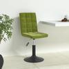 Day and Night - Day and Night Swivel Dining Chairs 4 Pcs In Light Green Velvet