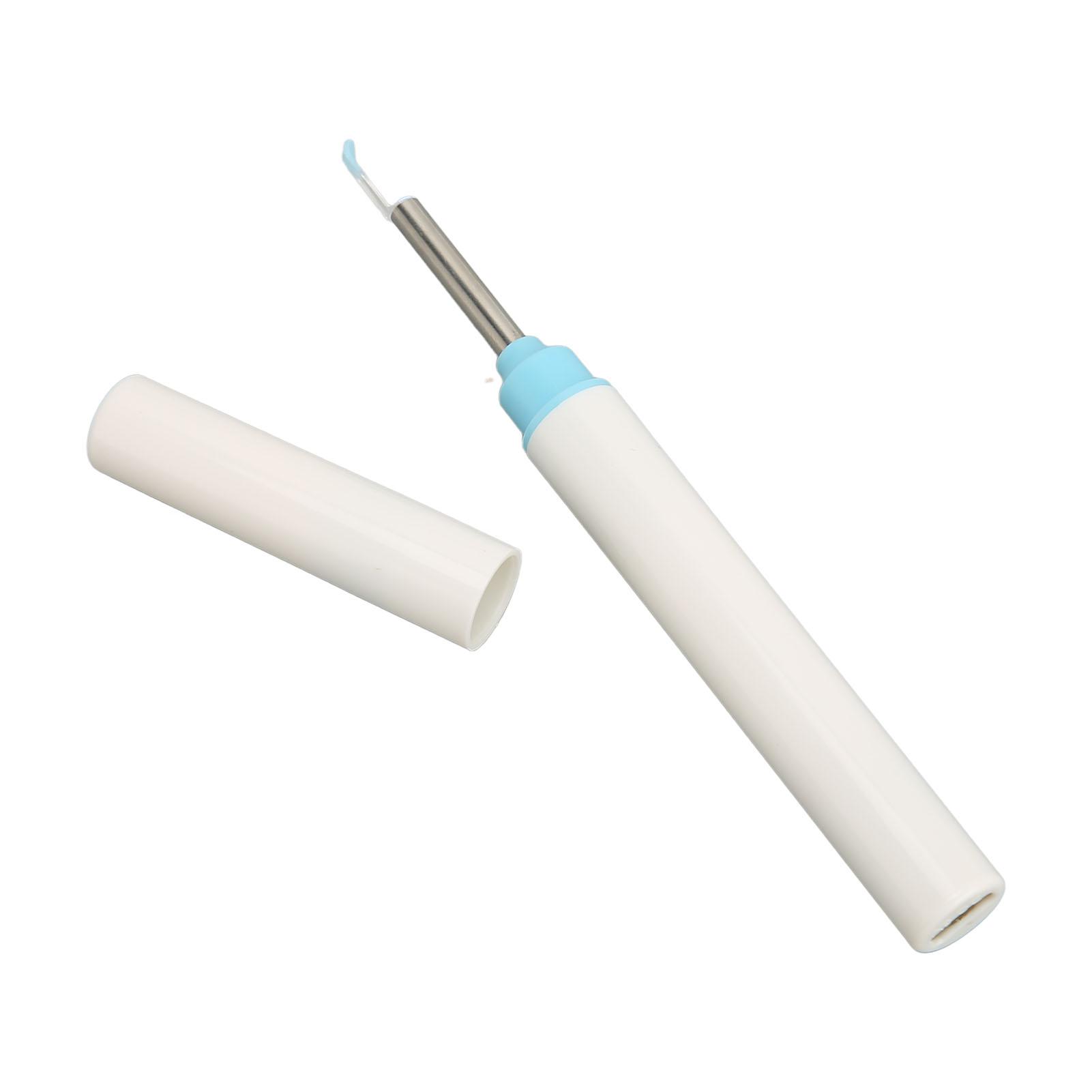 

Видимый ушной стерилизатор для удаления ушной серы, белый, эргономичный, водонепроницаемый, поддерживает приложение USB, камера HD 1080P, удаление ушной серы