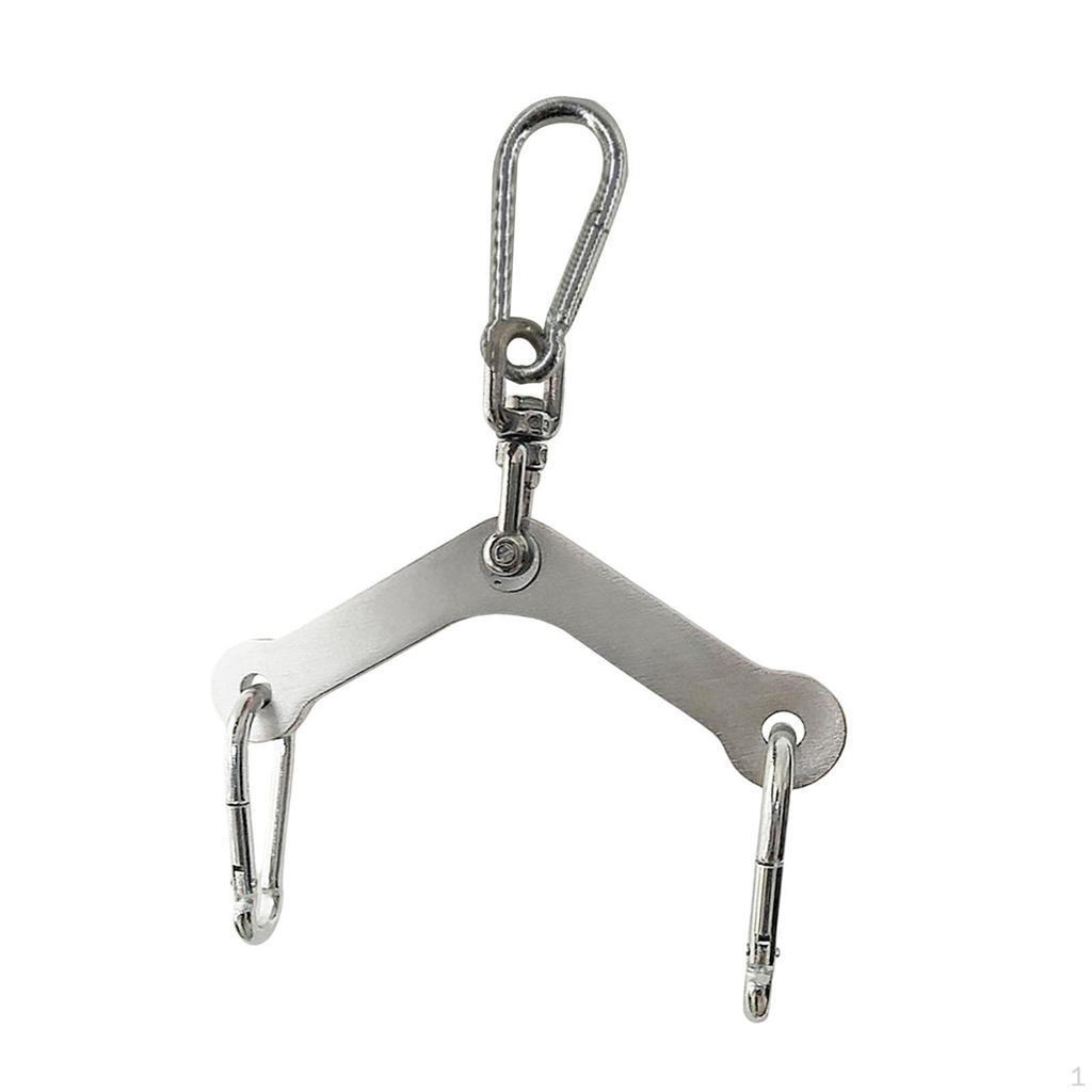 Pull Down Bar Fitness Equipment Attachment Versatile Heavy Duty Gym Strength Training Handle Non