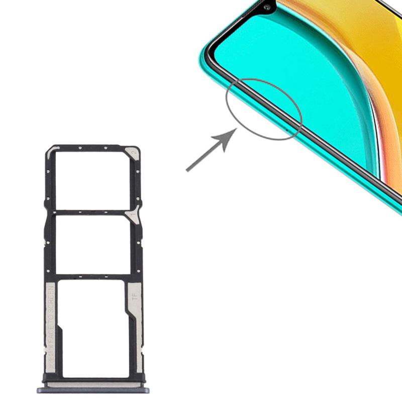 Dual SIM+TF Card Tray Holder Replacement (without Logo) for Xiaomi Redmi 9