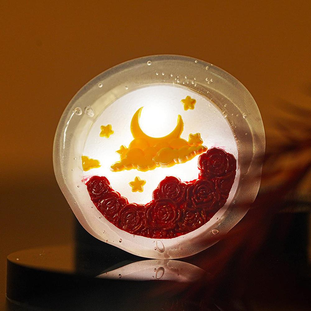 Moon Series Wax Seal Stamp Moon Phase Snake Triple Moon Replaceable Sealing Wax Stamp 25mm Brass Head for Halloween Invitations