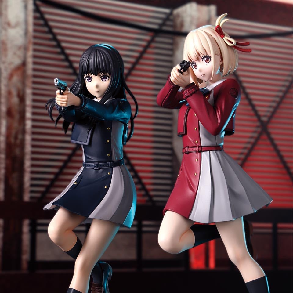 Licorice Recoil Figure Nishikigi Sensoku and Inoue Takina Set of 2 Trio-Try-iT - -