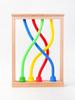 Children's Wooden Puzzle Rope Game Thinking Development Focus Training Unlock Puzzle Toy Game