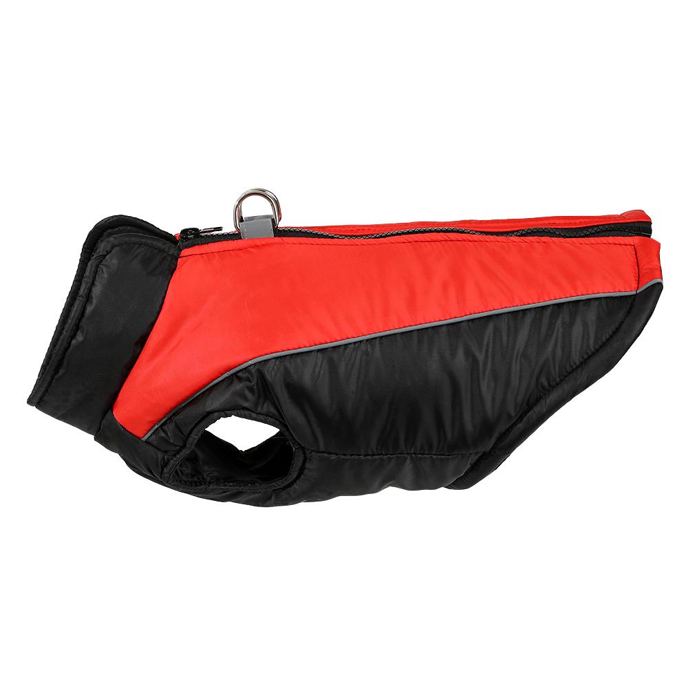 Reflective Pet Costume Cozy Winter Puppy Clothes Waterproof Zipper Vest Coat With D-Ring For Small Dogs Cats Chihuahua Outfits