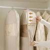 with Self Compression Zipper Hanging Garment Bag Space Saving Hanging Protector Bag