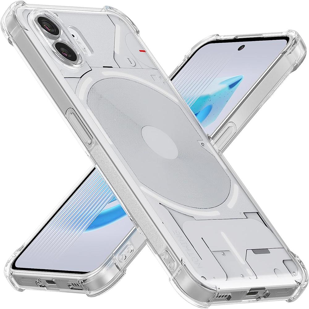 Thick Shockproof Clear Case for No thing Phone 1 2 2A Plus 3A Pro Nothing CMF Phone 1 2 3 2a 3a Pro Soft Cover Case