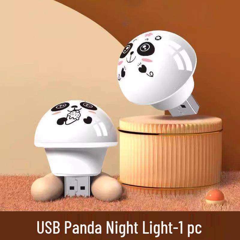Smart Voice-Control Night Light: USB-Activated LED Eye Protection for Bedroom or Bedside.