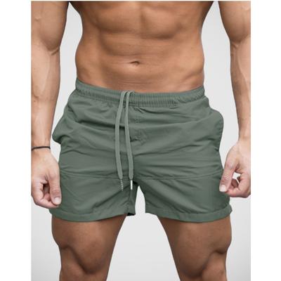 Sommermode Schnürsport Strandhose für Herren Fitness Freizeit Fünfviertel Shorts Herren