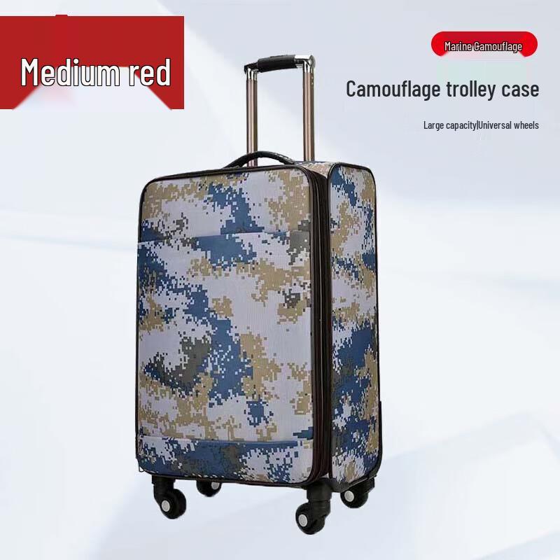 Camouflage Commemorative Carry-on Suitcase 20 inch