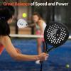 Padel 670 Tenisové rakety, Rakety na paddle tenis z uhlíkových vlákien s jadrom z peny EVA Memory Flex, Ľahká raketa na paddle pre Pop tenis