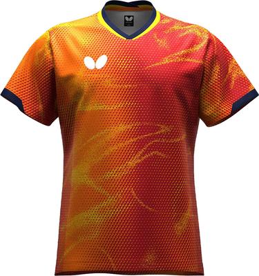 Butterfly Game Wear Elistar 12 Shirt Darjeeling Red SS (Table Tennis) 004