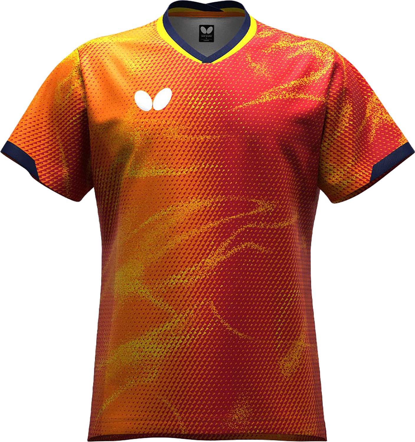 

Butterfly Game Wear Elistar 12 Shirt Darjeeling Size S (Table Tennis) 004 Red,