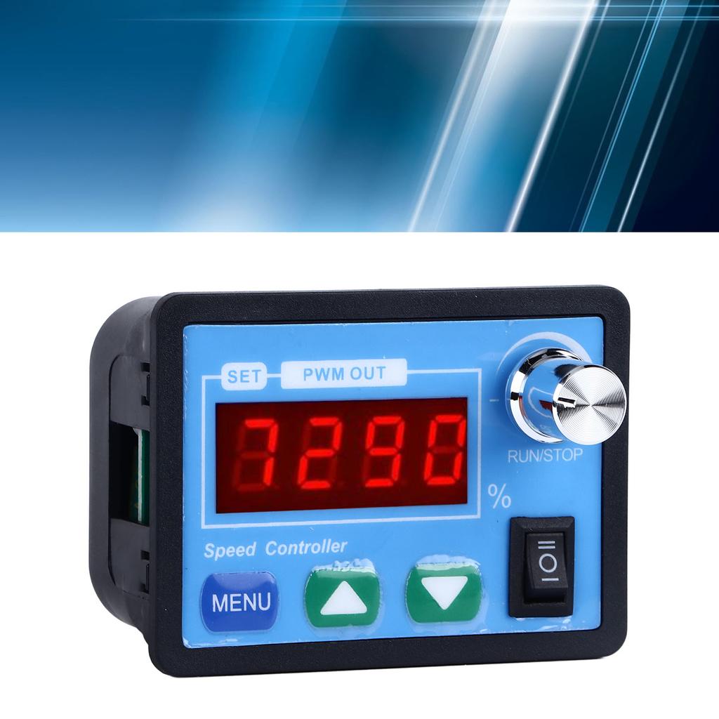  Motordrehzahlregler PWM Gebürstet CW CCW Digitalanzeigeskala Benutzerdefiniert 6?55 V, 20 A
