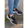 Men's White Rubber 4 Line Orthopedic Casual Sneaker Shoes Wsb0716