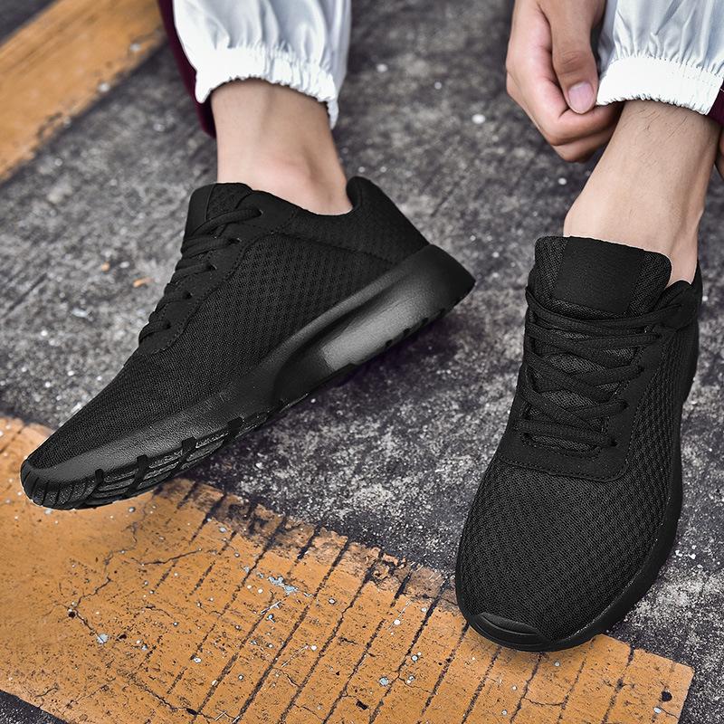 Fashion Summer Mesh Shoes Men Sneakers Breathable Mens Casual Shoes Lace-up Walking Footwear Light Women Running Sneaker Tenis Masculino