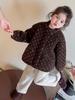 Girls' 2025 Autumn/Winter Fleece Jacket - Plush, Fashionable Sweater for Baby Girls
