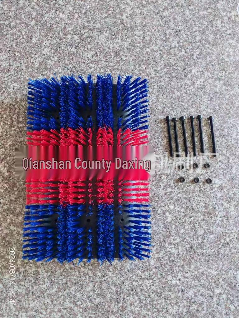 Bardzo Duża Składana Szczotka do Ciała Krowy – Trójsekcyjna Rolka do Masażu i Drapania do Czyszczenia Zwierząt Gospodarskich