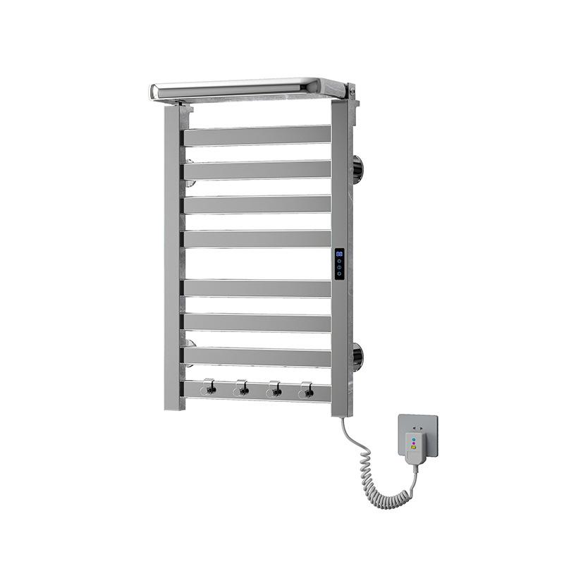 Wall Mounted Electric Heated Towel Rail Driving Sterilizer Large Bathroom Towels Dryer Thermostatic Waterproof Smart Towel Rack