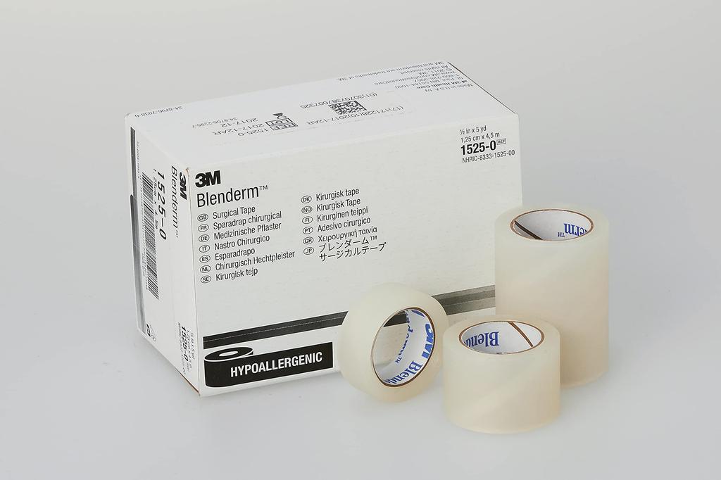 3M Blendarm Surgical Tape 50mm X 6 Medical Bath Cover 1525-2, 4.5m, Rolls, Grade, Waterproof, Airtight,