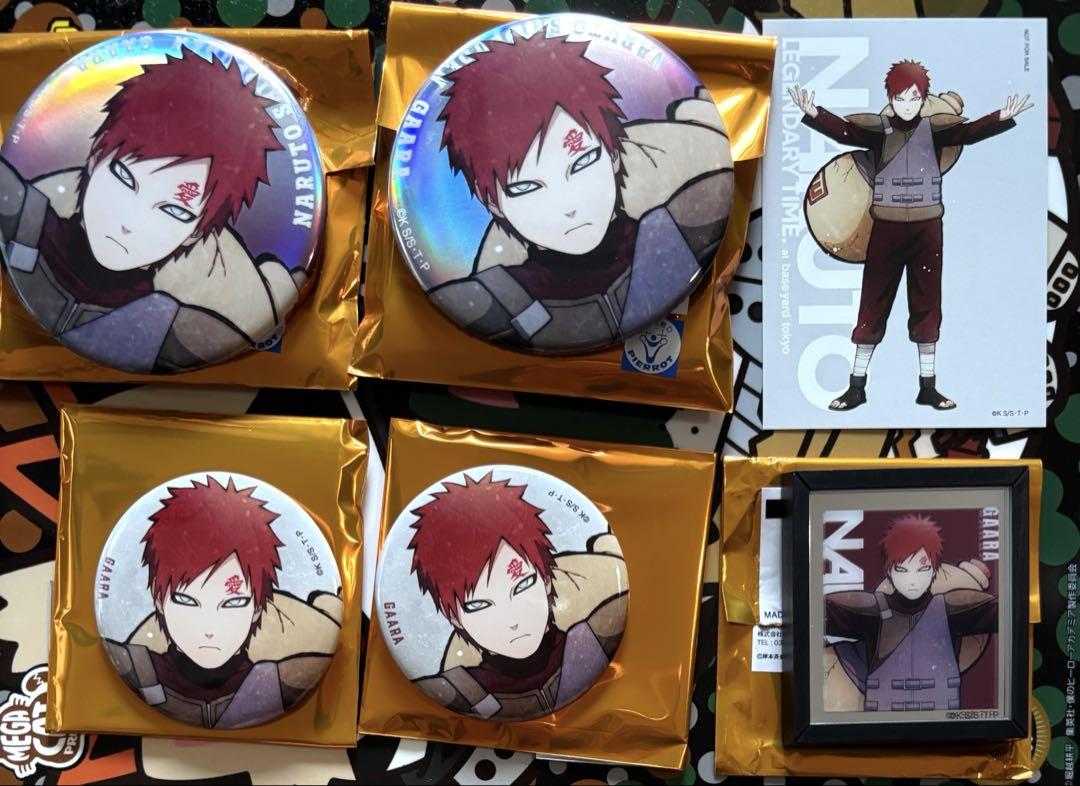 

[Б/У] NARUTO Baseyard Магнитный значок-канбадж Бонус Гаара