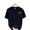 Cross-Border Exclusive Explosive Goods, Good Goods 100% Pure Cotton Men'S Short-Sleeveds, Casual Round Neck T-Shirts, Loose