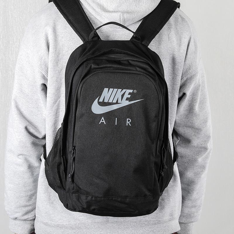 Nike Air Hayward Sports Zipper Polyester Backpack Unisex Backpacks Black CK0954-010