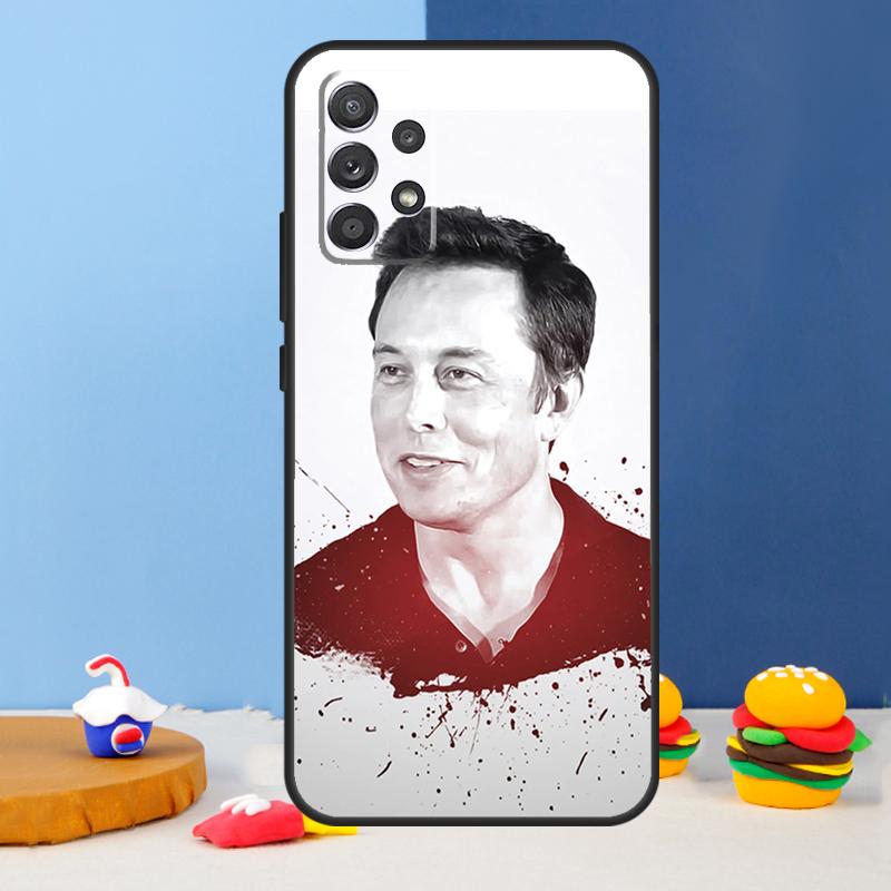 Elon Musk Case For Samsung Galaxy A35 A55 A32 A12 A22 A52 A06 A54 A34 A14 A56 A36 A26 A16 A13 A53 A15