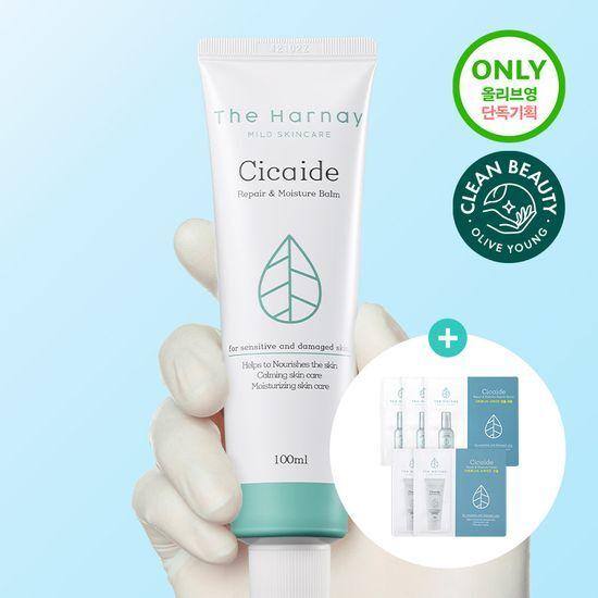 The Harnay Cicaide Night 100ml Special (+ 5ml Ampoules*3p + 5ml Cream*2p)
