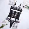 For Women Set Three Piece Lace Garter Kit Sleepwear Bodysuit Lady