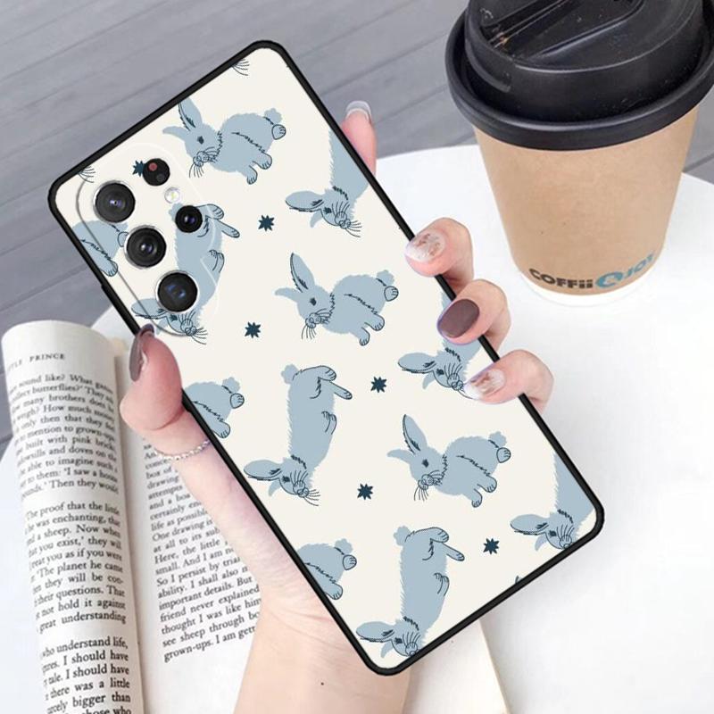 

Bunny Rabbits phone case Cover For Samsung Galaxy S24 S25 Ultra S21 S22 Ultra S10E Note 10 Plus Note 20 FE S23 Note10 Pro(Plus)