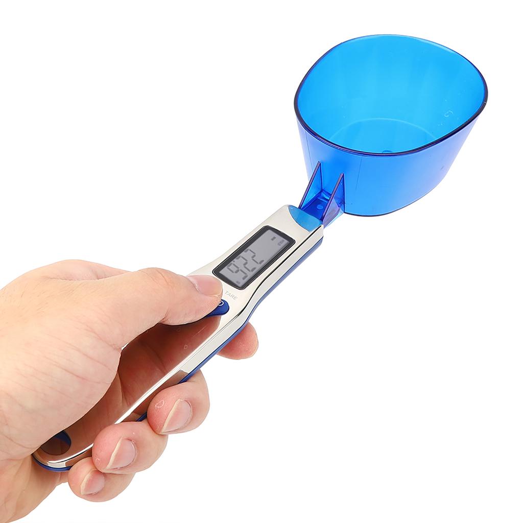 500g0.1g Portable LCD Kitchen Scale Digital Food Spoon Scale with 3 Measuring SpoonsSingle Spoon