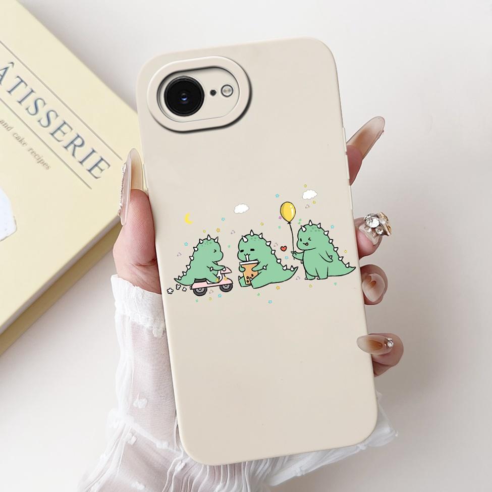 Funda For iPhone 16e A3212 A3409 A3410 A3408 Back Cover For iPhone 16e Case Silicone Fashion Luxury Cute Cartoon Cool Boys Girls