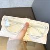 Leisure Simplicity Cat Eye Near Sight Eyewear Unique Ultra Light Comfortable Anti-Blue Light Myopia Eyeglasses 0 TO -4.0