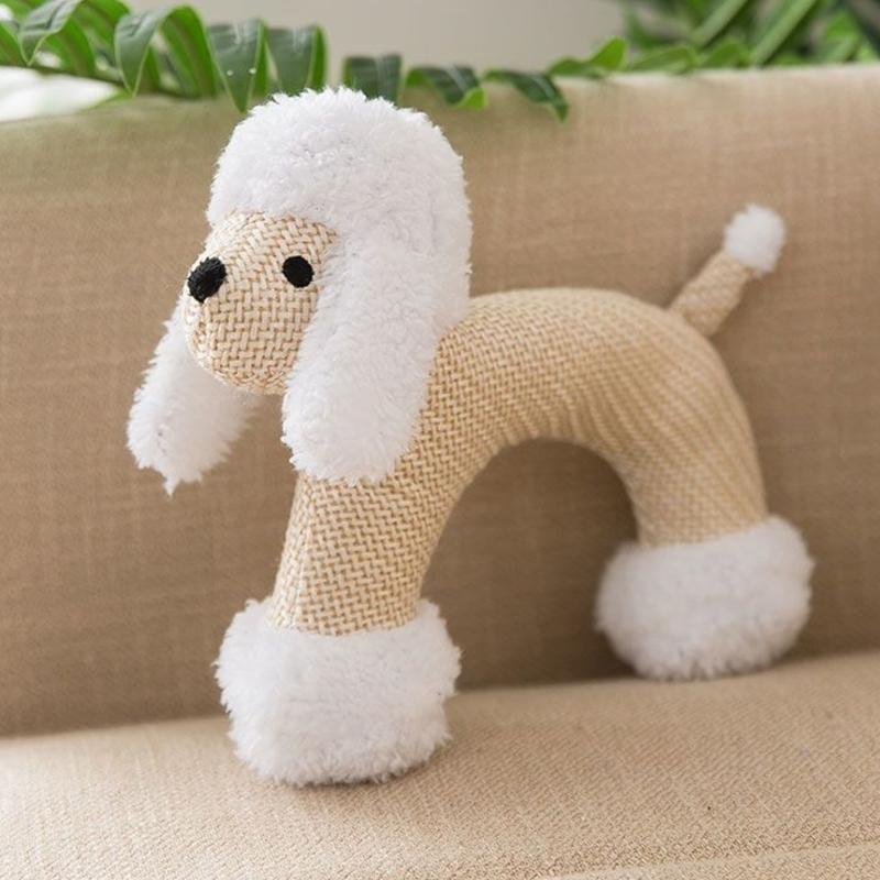 Fun Animal Shape Squeaky Toy For Dog Chewing and Tugging Entertainment Activity Teething Toy for Aggressive Chewers