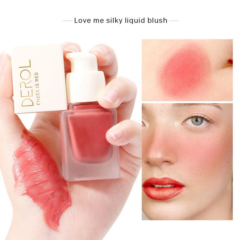 red liquid blush