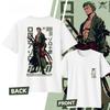 2026 Fashion ONE PIECE Anime Roronoa Zoro Y2k Graphic TShirt Unisex Women High Quality Japanese Cartoon Summer Comfort Soft Clothes