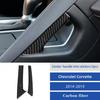 Carbon Fiber Center Handle Cover Sticker For Chevrolet Corvette C7 2014-
