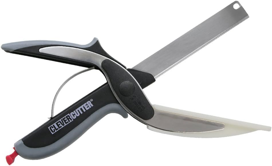 

Japanese Clever knife with cutting kitchen cooking scissors [Genuine product] Cutter, board, scissors, чёрный