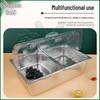 Youjin Stainless Steel Multi-purpose Serving & Storage Tray