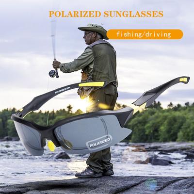 Fashion New Polarized Light Increase Clarity Sunglasses Day and Night Driving Glasses for Men Women Outdoor Sport Fishing Glasses